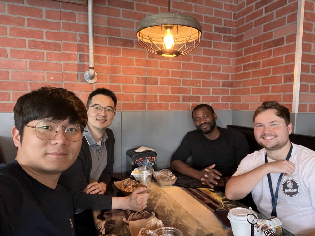 Park lab's first outing at some place in Lexington... lol